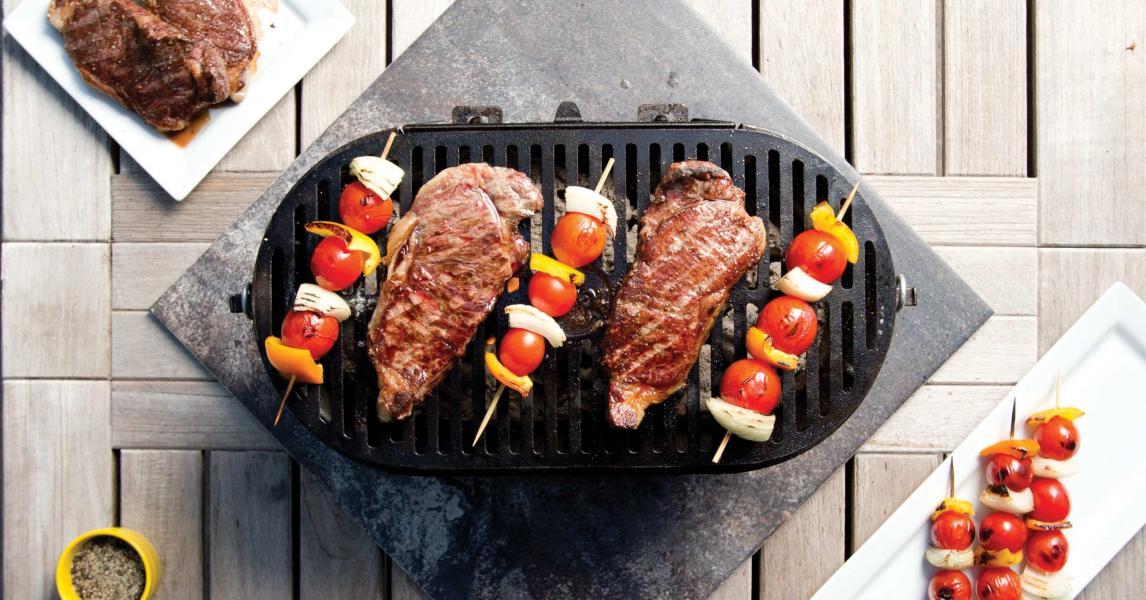 Stripped-Down Steak
