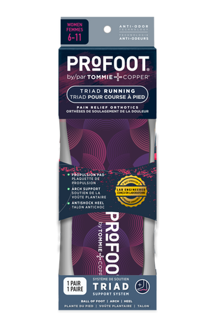 Triad Running Pain Relief Orthotics, 1 Pair