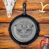 Yellowstone™ 12 Inch Cast Iron Steer Skillet By Lodge