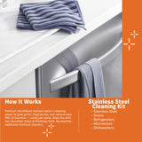 E-CLOTH  Stainless Steel 2-Pack Cleaning Cloths