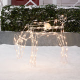 Holiday Animated Feeding Doe<br>48 Inch - 175 Mini Lights