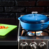 Enamel Dutch Oven 3 qt. (Blue) by Lodge