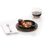 Heat Treated Cast Iron Round Mini Server 14 Ounce by Lodge