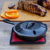 6.5 Inch Seasoned Cast Iron Smoker Skillet by LODGE