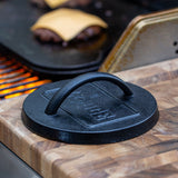 6.25 Inch Seasoned Cast Iron Burger Press by LODGE