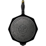 FINEX 12" Cast Iron Skillet & Lid by Lodge SAVE $100.00!